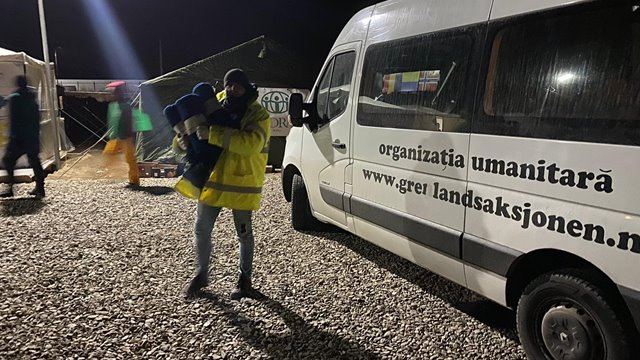 Grenlandsaksjonen hjelper Ukrainske flyktninger