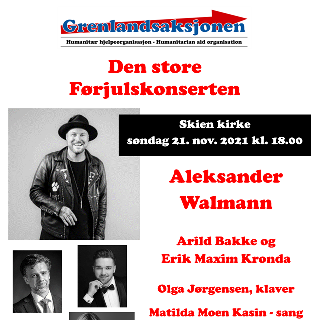 Den store Førjulskonserten 2021